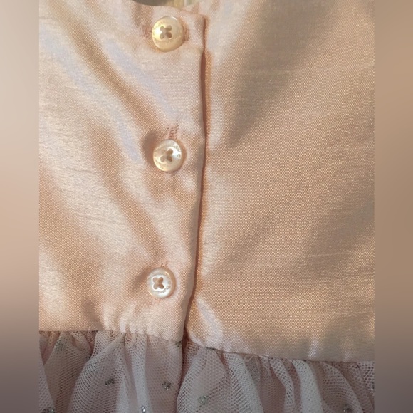 Marmelata Classics Infant Girls 2piece Party Dress, pink tule satin Sz 3/6 NWT - Picture 8 of 8